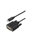 StarTech.com 3 m (10 ft.) USB-C to DVI Cable - 1920 x 1200 - Black - external video adapter