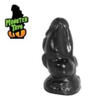 Monster Toys Gizmo Dildo Strange Alien Penis Thick Black Butt Plug Anal Sex Toy