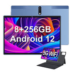 Tablette Tactile S18(WiFi) 10,36 Pouces Android 12, 8 Go RAM + 256 Go ROM-1 To Extensible Octa-Core Tablette Avec WiFi-6 7000mAh Bleu