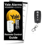 Yale Alarm HSA6300 Premium Compatible Remote For HSA6000 Yale Alarms /RRP £24.99