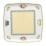 Villeroy & Boch Charm & Breakfast French Garden Plat de service, 30 cm, Porcelaine Premium, Blanc/Multicolore