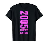 Limited Edition 2005 Birthday Women Girls 2005 T-Shirt