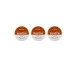 3 x Vaseline Lip Therapy Cocoa Butter Tin 20G