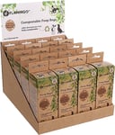 Flamingo sacs à déjections - 1000 pièces - matériaux végétaux - 100% compostable - Un sac mesure 320 x 220 mm - qualité superieur!