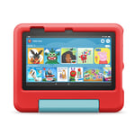 All-new Fire 7 Kids tablet | 7" display, ages 3–7, 32 GB, Red