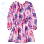 MSGM Tie Dye Print Klänning Rosa | Rosa | 14 years