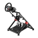Wheel stand GT PRO - Universal Support for Force Feedback Racing Wheel, pedal set and gearbox compatible with all Logitech, Thrustmaster and Fanatec products. Made for simracing