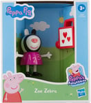 Hasbro Peppa Pig & Friends Adventure Zoe Zebra Sheep Figure Kids Gift Toy Age 3+