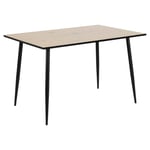 Urban Fusion Collection - Wilma Matbord 75x120x80 cm Vit tvättad vild Ek