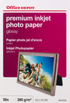Office Depot Fotopapper 10 x 15 cm glossy 50 st/fp