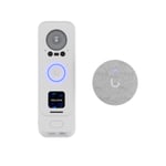 Ubiquiti Dual-camera PoE doorbell and chime with advanced AI and usability features, White Color