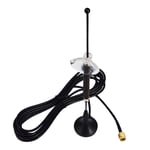 YILIANDUO 10dBi 4G LTE Antenna SMA Male Adapter for Huawei 698-960/1700-2700MHz with Magnetic Base RG174 3M Clear Sucker WiFi Signal Booster Amplifier Modem Network