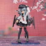 honeyya Japan Anime Hibiki Yamato Kantai Action Figure Collection in Uniform Soldiers Action Figures Toys Anime Figure Toys for Gifts