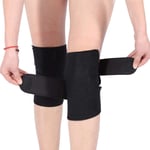 KEYREN Knee Support, 1 Pair Tourmaline Self-heating Magnetic Therapy Knee Protective Belt Arthritis Brace for Running Joint Pain Relief and Injury Recovery