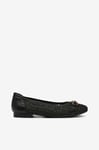 Tamaris - Ballerinaskor Woms Ballerina - Svart