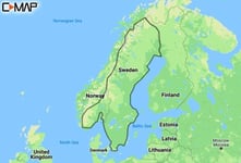 C-map Discover Sjökort M-en-y210-ms Scandinavia Inland Water