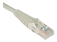 Eaton Tripp Lite Series Cat5e 350 MHz Snagless Molded (UTP) Ethernet Cable (RJ45 M/M), PoE - Gray, 75 ft. (22.86 m) - Cordon de raccordement - RJ-45 (M) pour RJ-45 (M) - 22.9 m - UTP - CAT 5e -...