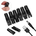 Charging Cable Charger Jack Razor Connector Power Adapter USB to 2-Prong Plug