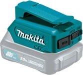 Batteriadapter Makita DEAADP06; 10,8 V / 12 V -> USB; För laddning av telefonbatterier