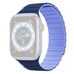 Dux Ducis LD Series - Apple Watch 9/8/7/6/5/4/3/2/1/SE/Ultra/Ultra 2 - 49/45/44/42mm - Magnetisk silikone urrem - Blå
