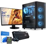 Sedatech Pack PC Gamer Expert Watercooling • Intel i9-11900KF • RTX3060 • 16Go RAM • 500Go SSD M.2 • 2To HDD • Windows 11 • Moniteur 24