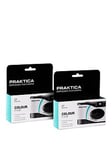 Praktica Luxmedia 35Mm Disposable Film Camera With Flash, Pack Of 2