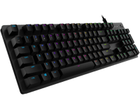 G512 Carbon LIGHTSYNC RGB Mechanical Gaming Keyboard - Carbon Portuguese GX Brown Tactile