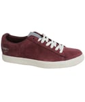 Puma Clyde X Undefeated Luxe 2 Lace Up Mens Leather Trainers 354265 01 B73A - Burgundy - Size UK 4