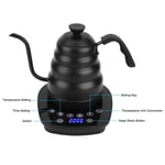 Black Electric Tea Kettle with Display Screen for Precision XAT UK