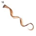 Hair Extension Single Clip Hairpieces Synthetic 16