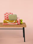 Orla Kiely Apple Double Wash Bag Set - Chrismas Gift