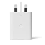 Official Google Pixel 5 6 7 8 Pro USB-C Fast Charger Plug Only 30W White GA03499