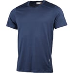 Lundhags Gimmer Merino Lt Ms Tee, mellanlager, herr, blå