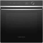 Fisher & Paykel OB60SD9PLX1 60cm Fully Integrated Black Single Oven with Stainless Steel