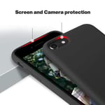 iPhone 7/8/SE2020 Silikonskal Rvelon - Svart Svart