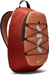 Nike DV6246-832 Sportswear Club Fleece Sports backpack Unisex rugged orange/amber brown/lime blast Taille 1SIZE