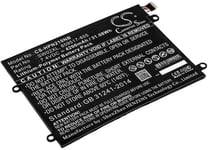 Kompatibelt med HP Notebook X2 10-P012NR, 7.4V, 4200 mAh