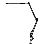 INF LED skrivbordslampa med justerbar arm Svart