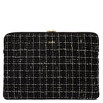 DARK Tweed Mac Cover Black