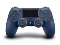 Sony DualShock 4 v2 - Spelkontroll - trådlös - Bluetooth - midnattsblå - för Sony PlayStation 4