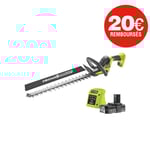 Taille-haies RYOBI 18V One+ - LINEA - 50 cm - 1 batterie 2.0 Ah - 1 chargeur - RY18HT50A-120