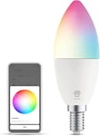 Chuango C372C Ampoule Bougie Wifi Intelligente E14 - Smart Bulb Décorative Couleur Connectée pour Économie d'Énergie - Contrôlable depuis Smartphone, Alexa et Google Home - Puissance 5W
