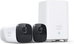 eufy eufyCam 2 Pro Wireless Home Security Camera System Battery HomeKit 2K IP67