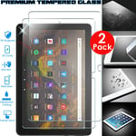 2 Pack TEMPERED GLASS Screen Protector for Amazon Fire HD 10 / 10 Kids 2023 13th