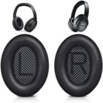 Bose Hörlurar kompatibla Öronkuddar QC35/QC25/QC15/AE2 Svart