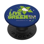Live Green - Hello Kitty - Sanrio PopSockets Swappable PopGrip