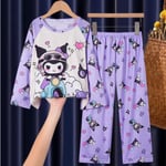 Kuromi Pyjamas Pyjamas Pjs Set/Nightie Klänningar Barn Flickor Loungewear Sleepwear #2 9-12Yeears