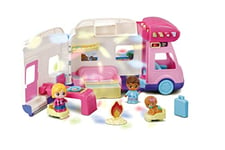 VTech Toot-Toot Friends Moonlight Campervan, Toy Kids Car with Sounds and Phrases, Baby Music Toy with Light Projector for Role-Play Fun, Imaginative Learning Games for Boys and Girls Aged 18 Months +