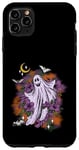 iPhone 11 Pro Max Vintage Floral Ghost Cute Halloween Womens Kids Man Case