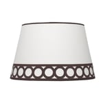 Abat-jour suspendu Dalia E27 Beige/marron 40dx30dx25h